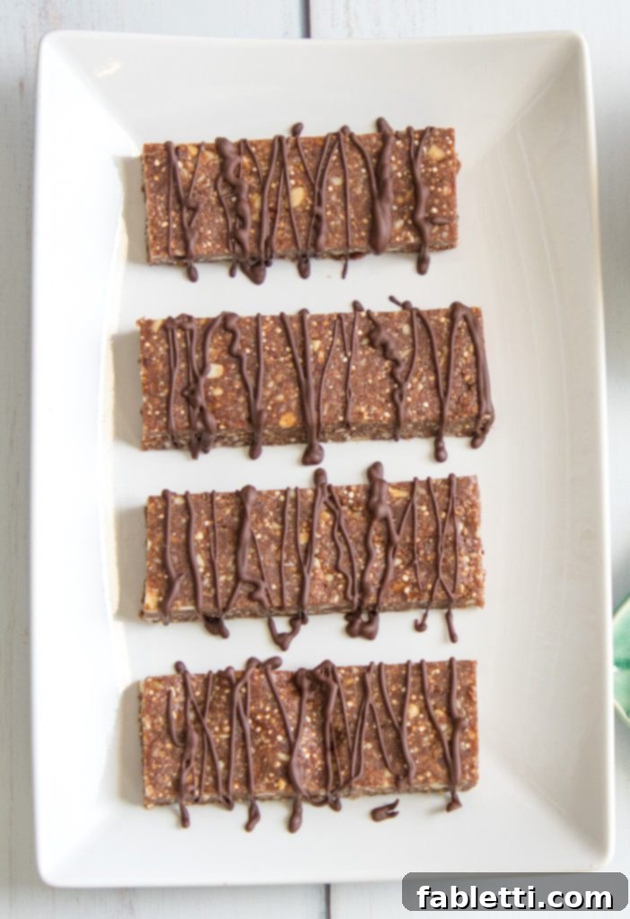Effortless Grain-Free Fuel Bars 8 Plate of homemade energy bars, perfect for breakfast, snacks, or dessert