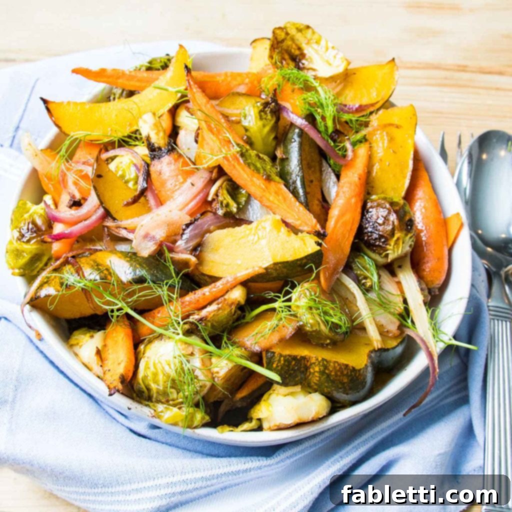 Yellow Squash, Orange Carrots, Green Brussels Sprouts, Fennel and Fennel Fronds. Bright and colorful in a bowl.