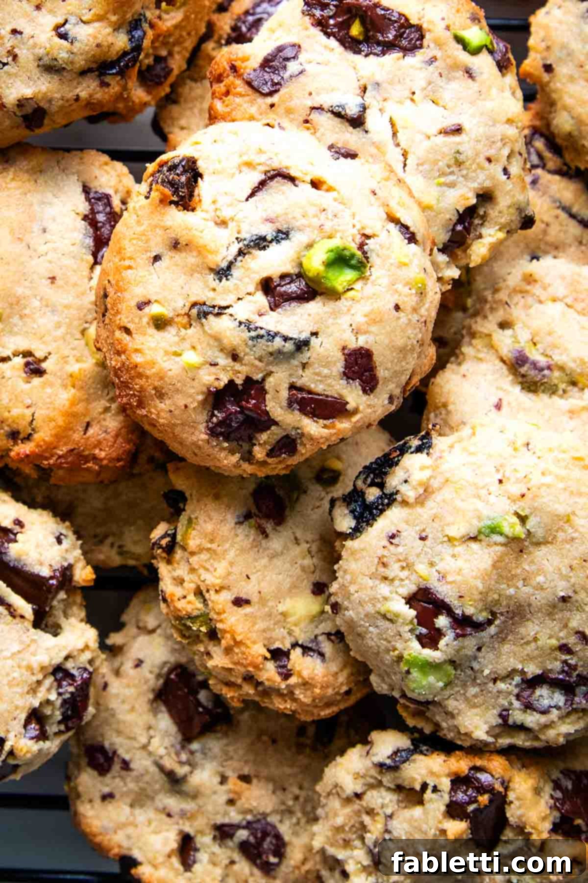 Guilt-Free Chocolate Chunk Bliss 12 Freshly baked cookies stored in an airtight container.