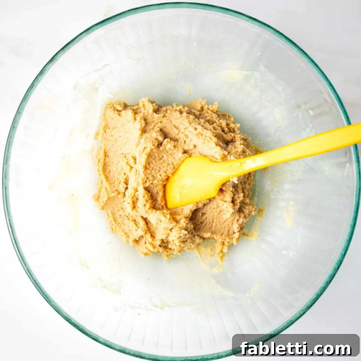Guilt-Free Chocolate Chunk Bliss 6 Cookie batter in a bowl.