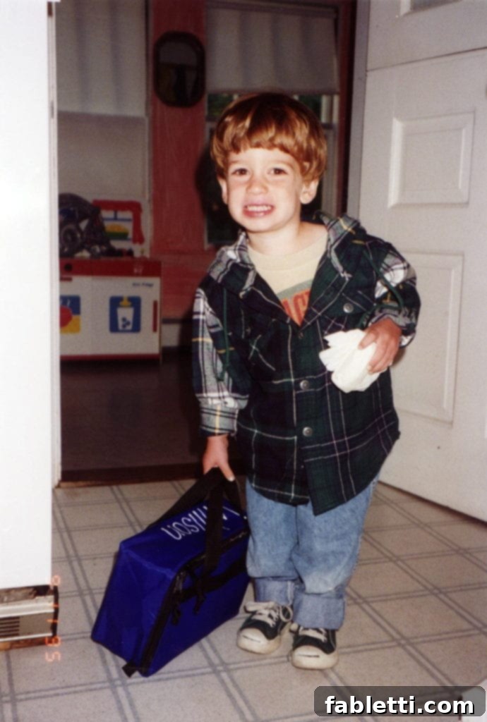 School Success Starts with Healthy Habits 2 A little boy with a lunch box.
