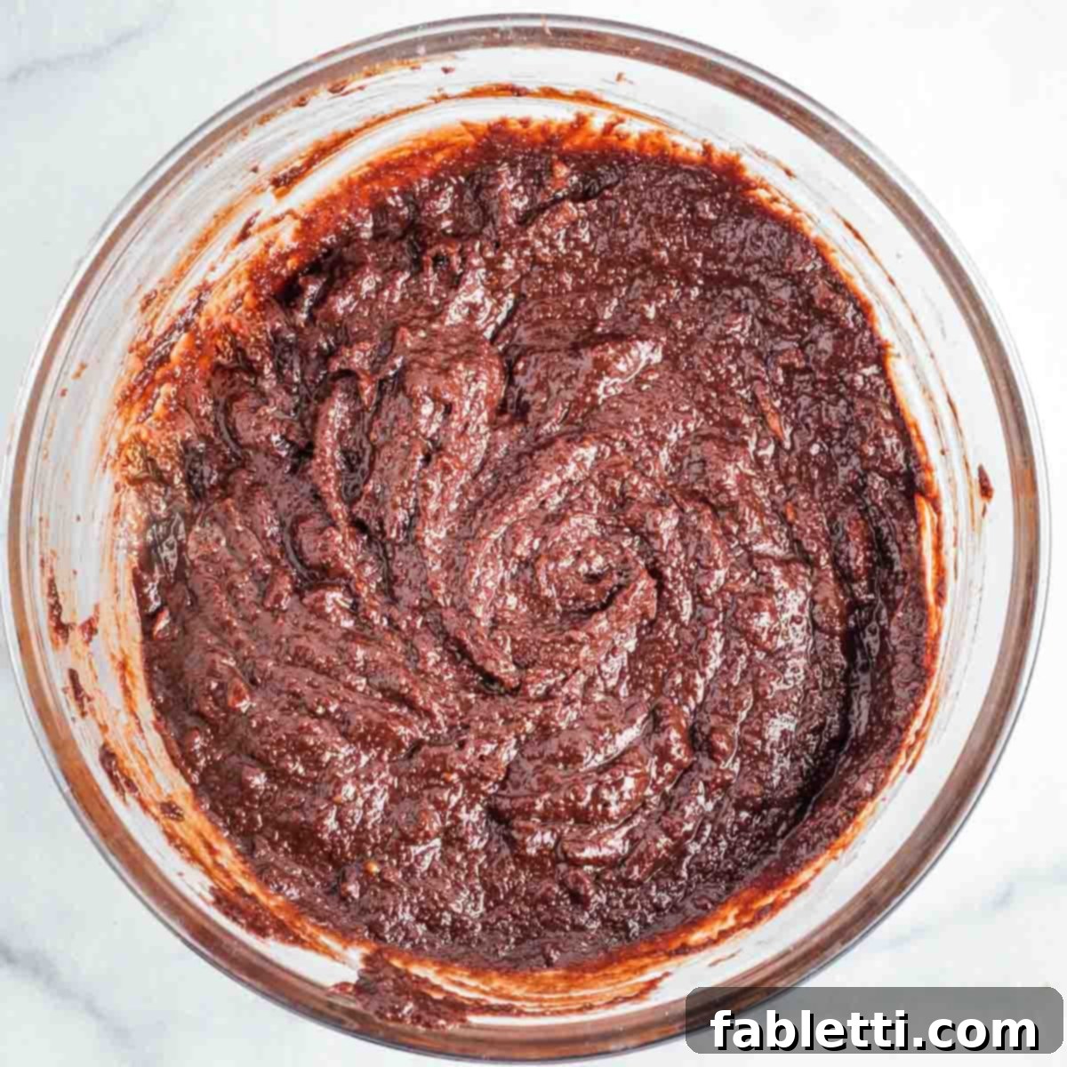 Vegan Flourless Chocolate Cake Delight 9 Bowl of chocolate cake batter